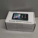 7 Inch Portable Touch Screen Car Stereo with Wireless Carplay & Android Auto, Mirror Link, Bluetooth, AUX, FM, Siri, Voice Control for All Vehicles 