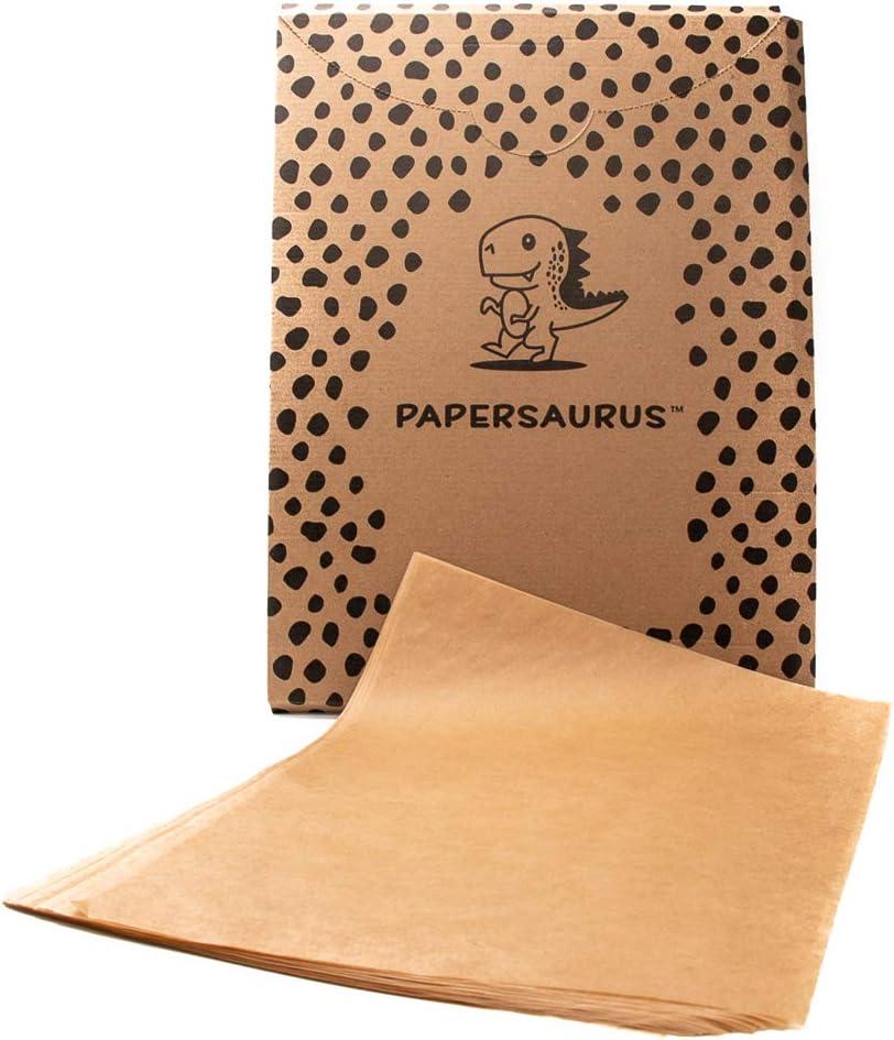 12" x 16" Natural Parchment Paper for Bakers (450 pcs) - Non-Stick Precut Sheets - Food Grade - Oven Safe Sheet Pan Liner - Great for Baking, Air Frying, and Cooking
