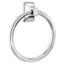 Moen Donnor Collection Chrome 6.25-Inch Diameter Wall Mount Contemporary Bathroom Hand-Towel Ring, P5860