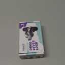 Door Lever Lock (1 Pack) Prevents Toddlers from Opening Doors. 3.25" L * 1.5" W * 4.5" H Easy One Hand Operation for Adults. Durable ABS with 3M Adhesive Backing. Simple Install (Black)