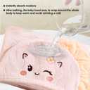 Yaiseiko 2 Pack Hooded Baby TowelsBaby Bath Towel Soft and Absorbent Toddler Towels with Hood Age 0-12 Years for Babies,Toddler,InfantKids - Newborn Essential-27.5 X 55 Inch(Unicorn & Dinosaur)