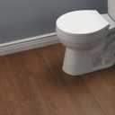 Delta Faucet Morgan Round Front Slow-Close White Toilet Seat with Non-Slip Seat Bumpers, White 801903-WH