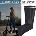 Electric Scooter Cover, Outdoor Waterproof and Dustproof Scooter Cover, Adults/Kids Electric Scooter Storage Cover, Universal Electric Scooter - L45x W24x H47 Inch, Black