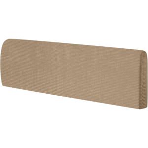 uxcell Bed Headboard Slipcover, 1.8m Stretch Bed Headboard Cover Dustproof Protector Cover Jacquard Furniture Cover for 1.7-1.9m Headboard, Brown