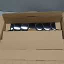 AOZITA Spice Rack Organizer for Cabinet, Spice Organizer with 28 Empty Spice Jars with Black Lids, Funnel, Spice Labels, Seasoning Organizer for Countertop, Cabinet, Kitchen, Pantry, Cupboard