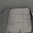 Kivik Breathable Weighted Blanket for Adults, 15 lbs Ultra Soft Minky Dot Heavy Blankets, Reversible Cooling and Warm Blanket for All Seasons, Machine Washable, 60"x80" Queen Size, Grey