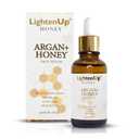 Lighten-Up Honey, Skin Brightening Serum - 1 fl oz / 30ml - Formulated to Fade Dark Spots, Skincare Serum - with Agran Oil, Aloe Vera & Rose Water