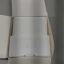 JGB Floss Pick Dispenser,2Packs Refillable Press Flip Floss Sticks Holder,Reusable Floss Pick Case For Cotton Swabs,Balls,Pads,Qtip - Square Storage Box For Home,Hotel,Office Organizers - White