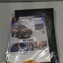 EcoNour Windshield Protector | Durable 600D Oxford Fabric | Waterproof Winter Car Cover for Pickup Truck, SUV & Mini Van | Essential Car Accessories | X-Large (74"x43")