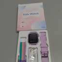 4G Kids Smart Watch for Boys Girls, Kid Watch Phone Ages 4-12 with Call, GPS, SOS, Video Call, Games, Camera, Alarm, Touchscreen Smartwatch for Children Birthday Gift (Includes SIM Card), Violet