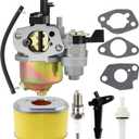 GX240 GX270 Carburetor for Honda GX270 GX240 8HP 9HP Small Engine Carb Replacement 16100-ZE2-W71 1616100-ZH9-820 Carburetor with Air Filter