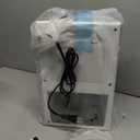 Dehumidifier, Dehumidifiers for Home(1000sq.ft), 98 OZ Dehumidifier Washable Air Filter, Dehumidifiers for Basement with Drain Hose, Auto Shut Off, Timer Setting, 7 Colors LED Light, (White)