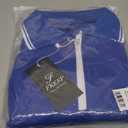 FKEEP Women's Tennis Golf Dress Sport Activewear Workout Athletic Zipper V-Neck with Shorts and Pocket (Sapphire Blue, XS)