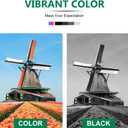 WIZINK 63XL 63 XL Black Higher Yield Ink Cartridges Replacement for HP Ink 63 for Envy 4510 4520 4512 OfficeJet 3830 4650 5200 Deskjet 1112 2132 3630 (2black)