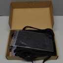 Patelai 30 Pcs Extra Large 4 x 8 Inch Badge Holders with Lanyard Bulk PVC Waterproof Card Holder Credential ID Protector Sleeves 3 Lanyard Slots at Top for Office Sporting Events Concert (Black)