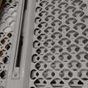 MYPET Universal Pet Gate: 26 - 42 Wide Dog Gate for Doorways with Pressure Fit or Swinging Door Hardware Mounting Types Included: 26" Tall; Gray