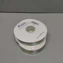 Ribbli Dusty Sage Satin Ribbon Double Faced Satin 1 inch x Continuous 50 Yards-Sage Ribbon for Gift Wrapping Crafts Wedding Decoration Bows Bouquet Floral Arrangement