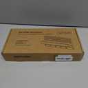 Decorative Key Holder for Wall with Shelf, Entryway Shelf with Hooks Holds Leashes, Jackets and Glasses  Sturdy Wood Keyholder Entrance Hanger with Mounting Hardware (Black, Medium)