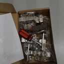 4 Pack Frameless Inset Soft Close Cabinet Hinges Clip on, 3D Adjustable European Cabinet Door Hinge, Self Close Hinge for Kitchen Cabinets, 45~110 Open Angle