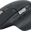 Logitech MX Master 3S Bluetooth Edition Wireless Mouse, No USB Receiver - Ultra-Fast Scrolling, Ergo, 8K DPI, Track on Glass, Quiet Clicks, Works with Apple Mac, Windows PC, Linux, Chrome - Graphite