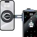 Magnetic Phone Mount Compatible with Tesla Model 3 Model Y, Car Holder 2025, Compatible with iPhone MagSafe 17/16/15/14/13/12 (Compatible with Tesla Screen Phone Mount)