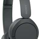 Sony WH-CH520 Wireless Headphones Bluetooth On-Ear Headset with Microphone and up to 50 Hours Battery Life with Quick Charging, Black