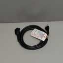 Amazon Basics Extension Cord, 10 Ft, 3 Prong Outlet Extender, Indoor Extension Cord, 13 Amps, 125V, Black