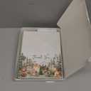 FYSUIMU 50 Pack Woodland Thank You Cards Watercolor Mountain Forest Woodland Animal Greeting Cards with Envelopes Stickers Forest Creature Blank Note Cards for Birthday Baby Shower Party, 4 x 6 Inch