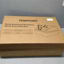 Cat Litter Box Stainless Steel Enclosure, Comfortable Space for Large Cats and Kittens, Easy to Clean Smooth Surface, Durable Metal Build with Cover, Litter Pad, Footboard and Shovel (Dark Gray)