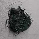 Ollny 198 FT 600 LED Outdoor Waterproof Plug in Christmas Tree Lights with 8 Modes Remote Timer, String Lights for House Yard Outside Indoor Xmas Decorations Warm White