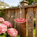 2-Pack Hummingbird Feeder for Outdoors Hanging,16 OZ Humming Birds Feeders with 30 Bee Proof Leak Proof Feeding Ports,Bird Feeder for Outside,Gifts for Women Mom,Hanging Garden Yard Dcor