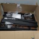 Gym Home Equipment Weight Rack – 3‑Tier Workout Storage Stand for Dumbbells & Kettlebells, Medicine Ball Holder, Steel Organizer with Side Basket, Hooks