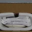 Selamica Ceramic Dessert Plates Set of 6, 6 Inch Appetizer Plates for Kitchen, Microwave & Dishwasher Safe, Vintage Blue