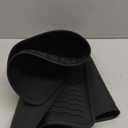 Stove Top Covers for Electric Stove, Food Grade Heavy Duty Silicone Glass Stove Top Cover Protector, Induction Cooktop Protector, Heat Resistant Range Ceramic Stove Top Covers Mat, Oven Cover (28" x 20" (Thickened), Black)