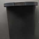 Curver Infinity 45.5 Liter / 13 Gallon Plastic Kitchen Trash Can with Foot Pedal and Locking Lid - Perfect for Household Use Indoor for Garbage Disposal or Recycling, Grey