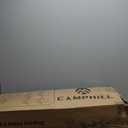 CAMPHILL Camping Chair Set of 3, Outdoor Folding Camping Chairs for Heavy People with Cup Holder & Carry Bag,Collapsible Chair Include One Sofa Chair and Two Single Chair,Support up to 500lbs (Black-4pcs)