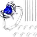 Ring Sizer Adjuster for Loose Rings,14Pack 14 Sizes Guards, Spacers & Tighteners, Fits Bands 1Up to 9mm, Reduces Size by 0.5-1.5 for Women and Men