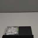 BlissBox 6-Pack Floating Shelves for Wall Compatible with Lego Building Bricks, 5x5.5inch DualSided 16x17 Studs for Toy Brick Storage and Display, ABS Display Shelves for Room Decor, Black