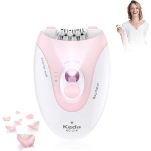 Epilator for Women, Epilators Hair Removal for Face, Epilators with LED Light, Two Speed Hair Removal Device, Epilator for Women, Pluxy Facial Hair Removal for Bikini Arm Legs Armpits