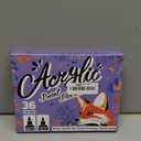 JR.WHITE 36 Colors Dual Tip Acrylic Paint Pens Paint Markers, Acrylic Markers for Rock Painting, Wood, Glass, Plastic, Fabric, Ceramic Painting Kit,Crafting Supplies for Adults and Kids (36 Count (Pack of 1))