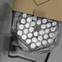 U`King LED Par Lights DJ Stage Light Corded RGB 36 LED with Sound Activated Control DJ Uplighting for Wedding Party Club Christmas Stage Lighting (2 Packs)