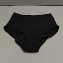 OVRUNS Period Swimwear Bikini Menstrual Leakproof Swim Bottoms Waterproof for Teens Girls Women (Small, Black)