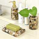 2 x Soap Dish for Bar Soap, Decorative Soap Dish for Shower, Soap Bar Holder for Bathroom Sink, Soap Holder Soap Tray