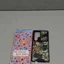 Buleens for Samsung Galaxy S25 Ultra Case - with Ring Stand & Camera Cover Aesthetic Cute Designed for Women Girls Girly Kawaii Cats Floral for Samsung S25 Ultra Phone Case Compatible with Magsafe