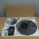 52 Inch Farmhouse Ceiling Fan with Light and Remote, Brown Industrial Caged Rustic Ceiling Fan with 6 Speed Reversible Motor and Dual Finish 6 Blades, Rustic Ceiling Fan for Living