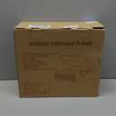 Vinyl Record Player Turntable with Built-in Bluetooth Receiver & 2 Stereo Speakers, 3 Speed 3 Size Portable Retro Record Player for Entertainment and Home Decoration (Brown)