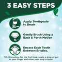 Vet's Best Dog Toothpaste & Dog Toothbrush, Dental Kit, Plaque Remover for Teeth, Whitens Teeth, Freshens Canine Breath, Veterinarian Formula, Finger Toothbrush Included