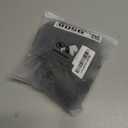 Meioro Bikini Top for Women Tie Front Triangle Bathing Suits, Solid V Neck, L