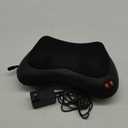 Back Massager, Shiatsu Neck Massager with Heat, Electric Back Massager for Shoulder, Back, Leg, Deep Tissue Kneading Massage to Relief Muscles, Massage Pillow for Mom/Dad/Women/Men (Black)