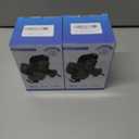 2 x FBB Phone Mount for Car, Air Vent Car Phone Holder with Metal Hook, One-Handed Operation 360 Rotation Cradle Compatible with 4-7 inch iPhone Samsung and Other Smartphones (Dark Black)